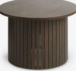 Salontafel SPODSBJERG Ø67 donker eiken kleur