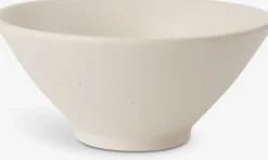 Schaal KARSTEN Ø13xH6 cm wit