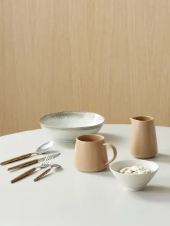 Schaal KARSTEN Ø13xH6 cm wit