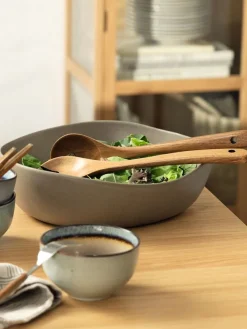 Schaal LAUKE Ø12xH7 cm steengoed