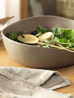 Schaal VEGARD Ø30xH9cm grijs