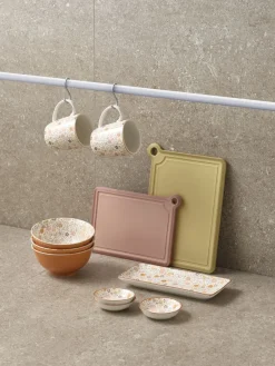 Schaal VETLE Ø16xH8 bloemen