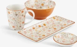 Schaal VETLE Ø16xH8 bloemen