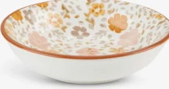 Schaal VETLE Ø10xH3cm bloemen