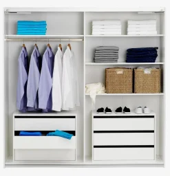 Schappen TARP 98x45 2 stuks wit