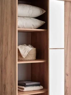 Schappen voor LIMFJORDEN 3 deuren 2 stuks naturel eiken