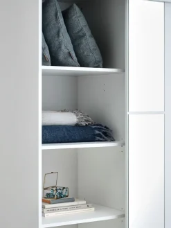 Schappen voor LIMFJORDEN 3 deuren 2 stuks wit