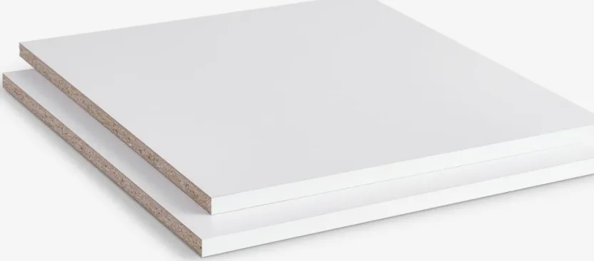 Schappen voor VIBY 48x55 2 stuks wit