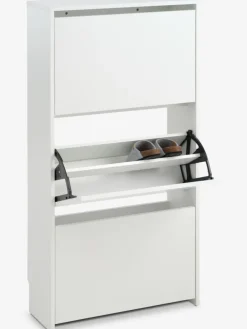 Schoenenkast BAKHUSE 3 vakken wit