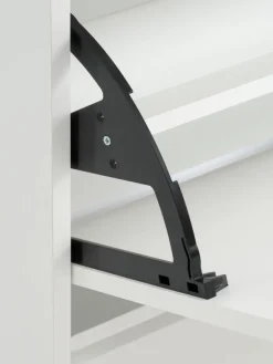 Schoenenkast BAKHUSE 3 vakken wit