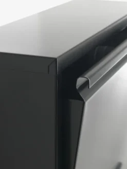 Schoenenkast HALLENSLEV 3 vakken zwart