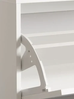 Schoenenkast IDSKOV 3 vakken wit