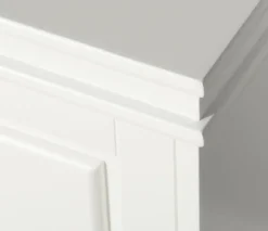 Schoenenkast JERUP 3 vakken wit