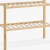 Schoenenrek EGTVED 2 schappen bamboe