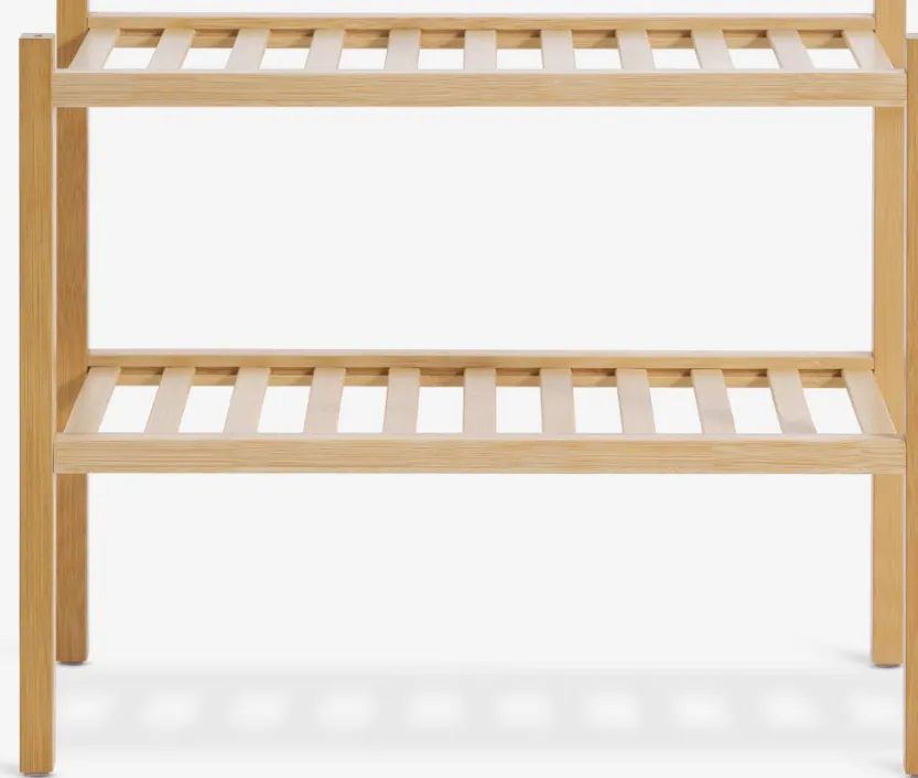 Schoenenrek EGTVED 2 schappen bamboe