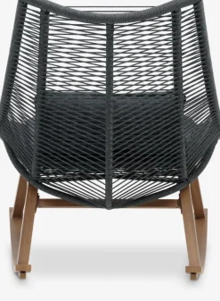 Schommelstoel DANNEMARE grijs