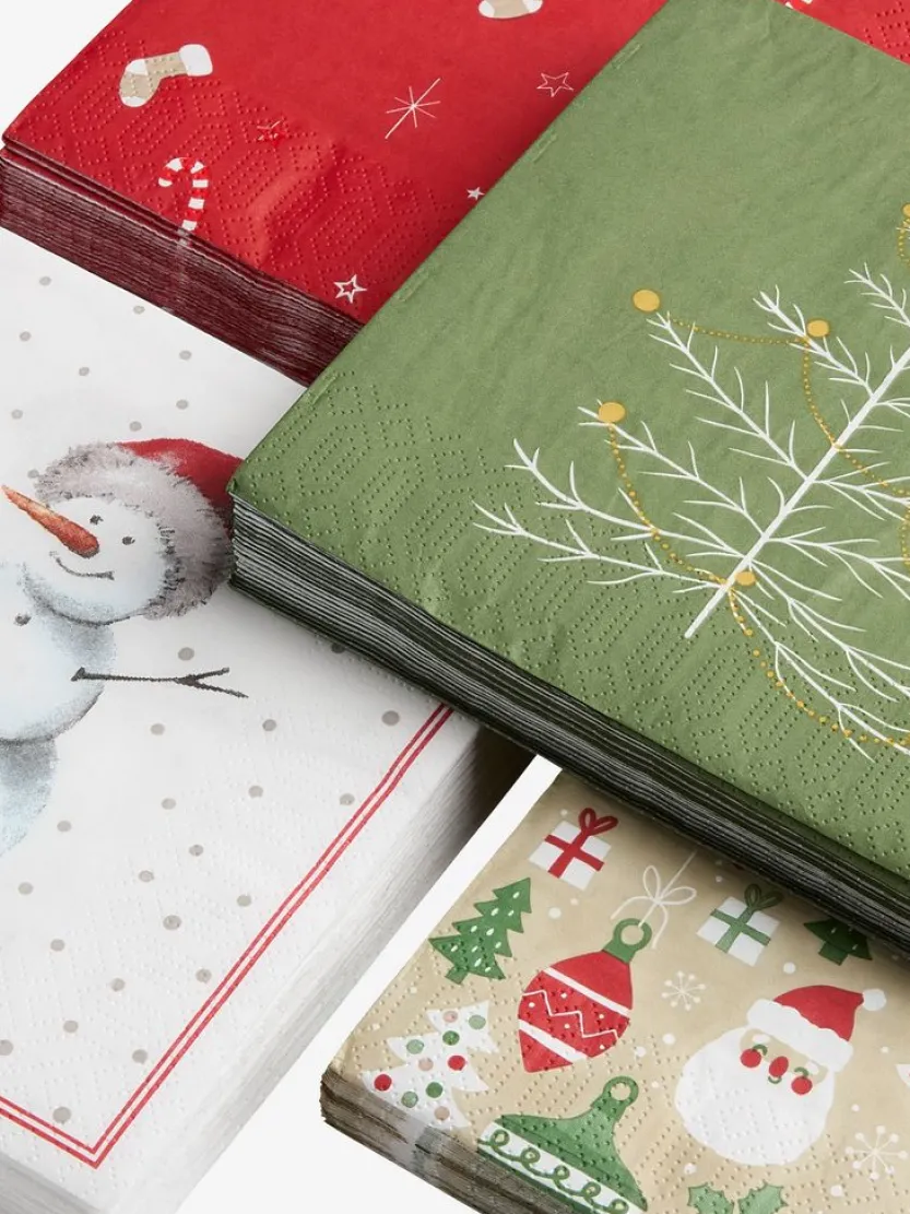 Servetten AKVAMARIN B33xL33 20 stuks assorti