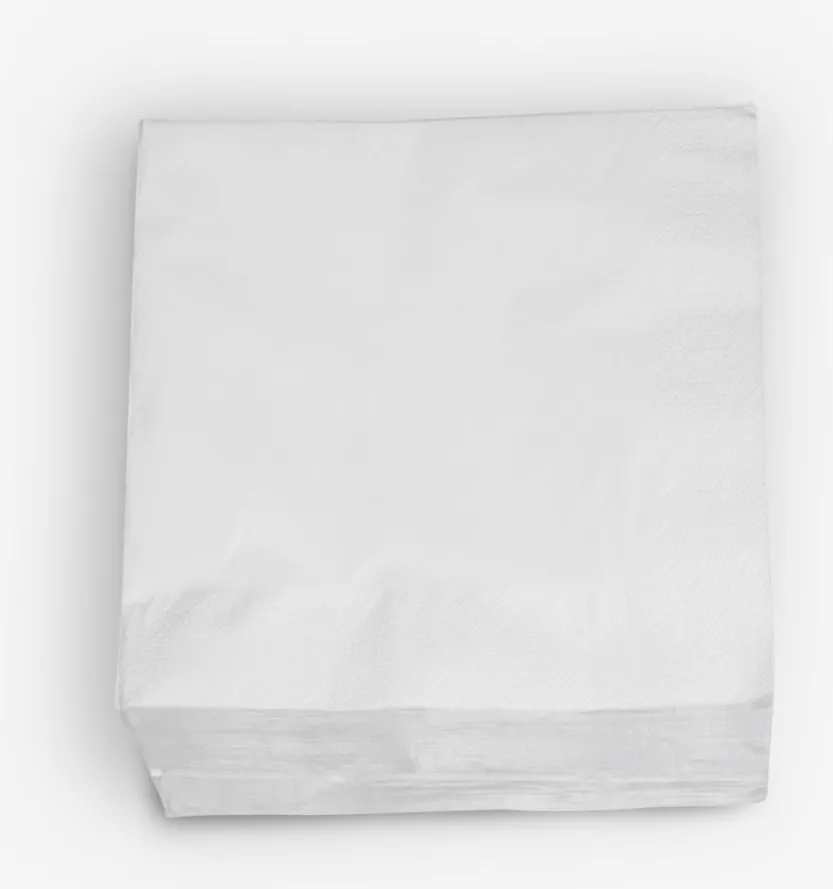 Servetten MOLTE 40x40 wit 100 stuks