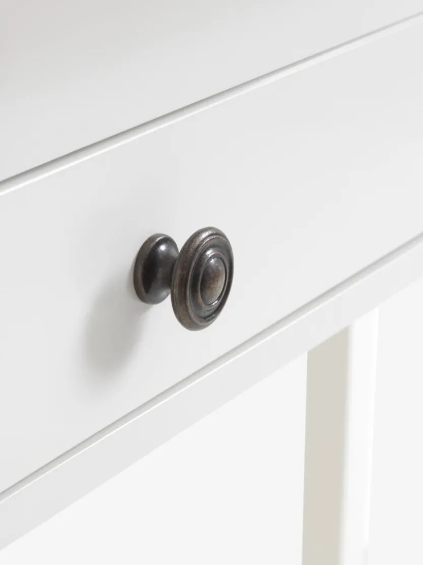 Sidetable NORDBY 40x110 2 lades 1 schap wit