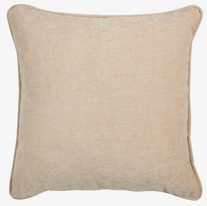Sierkussen HORNFIOL 45x45 chenille beige