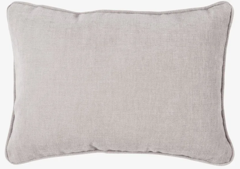 Sierkussen HORNFIOL 35x50 chenille lichtgrijs