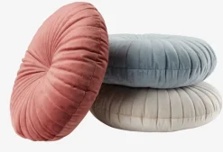 Sierkussen KUGLEASK Ø40 donker koraal