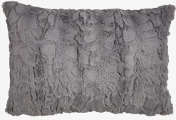 Sierkussen MYGGBLOM 35x50 grijs