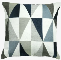 Sierkussen TEMPELTRE 45x45 blauw