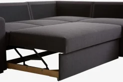 Slaapbank chaise longue BEDSTED grijs