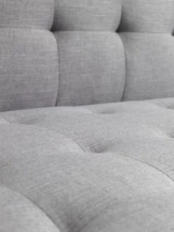 Slaapbank FALSLEV grijze stof