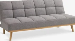 Slaapbank NEJEDE lichtgrijze stof