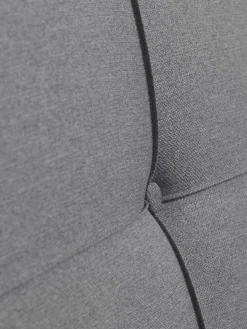 Slaapbank OREVAD donkergrijze stof