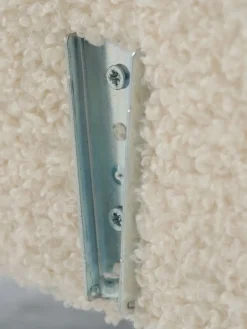 Slaapbank PARADIS off-white teddy/eiken kleur