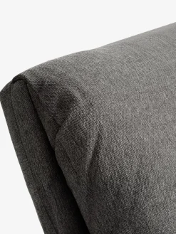 Slaapfauteuil VEGGER grijze stof