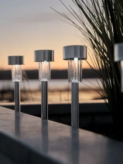 Solarlamp ALK Ø6xH37cm 4 stuks