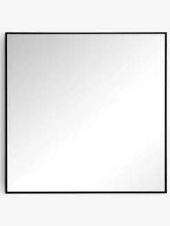 Spiegel ILBJERG 60x60 zwart