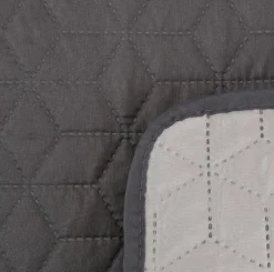 Sprei ROSENTRE 160x220 grijs