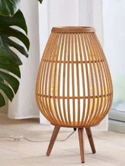 Staande lamp DANI H54cm bruin