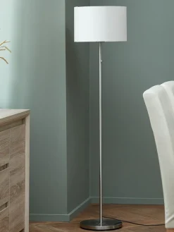 Staande lamp KRISTOF H145cm geborsteld staal