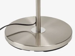 Staande lamp KRISTOF H145cm geborsteld staal