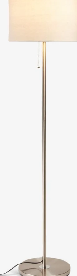 Staande lamp KRISTOF H145cm geborsteld staal