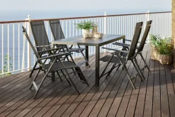 Standenstoel LOMMA zwart