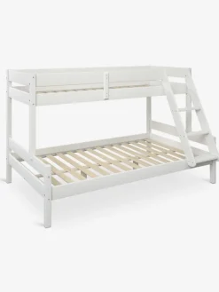 Stapelbed VESTERVIG 80/120x200 inclusief ladder wit