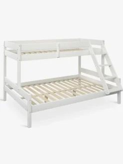 Stapelbed VESTERVIG 90/140x200 inclusief ladder wit