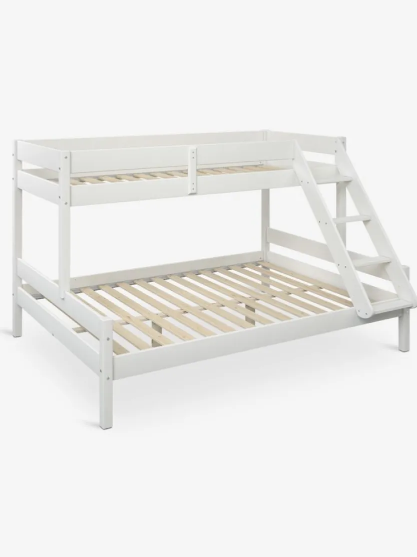 Stapelbed VESTERVIG 90/150x200 inclusief ladder wit