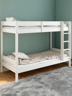 Stapelbed VESTERVIG 2x90x200 inclusief ladder wit