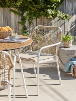 Stapelstoel FASTRUP wit