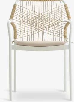 Stapelstoel FASTRUP wit