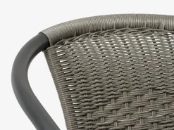 Stapelstoel GRENAA zwart