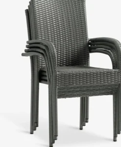 Stapelstoel GUDHJEM grijs